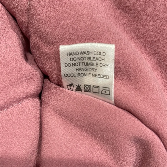 Tularosa Oversized Teddy Bomber Jacket‎ Quilted lining SZ S Pink - Picture 9 of 10